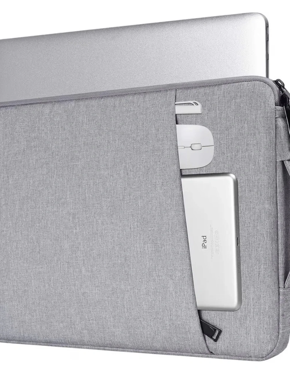 Gray Laptop Sleeve Carry Case